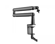 Fifine Low-Profile Boom Arm Stand - Svart Mikrofonarm