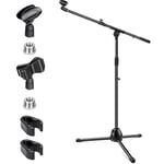 CAHAYA Universal Metal Microphone Stand Tripod Boom Sheet Microphone Stand CY0330