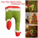 Plush Toy Doll Legs The Grinch Stole Christmas Legs Xmas Tree Wreath Decor