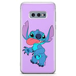 ERT GROUP Coque de téléphone Portable pour Samsung S10e Original et sous Licence Officielle Disney Motif Stitch 012 Parfaitement adapté à la Forme du téléphone Portable, Coque en TPU