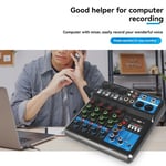 A5 Live SoundCard Mixing Console Mixer for Live Streaming DJ Audio3706