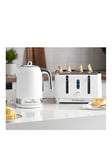 Russell Hobbs Inspire White Kettle &Amp; Toaster Bundle