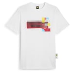 PUMA Scuderia Ferrari Race Graphic Tee 1 Men, storlek X-Small