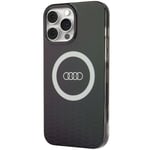 Coque AUDI en TPU rigide avec Logo MagSafe pour iPhone 13 Pro Max 6.7 - noir