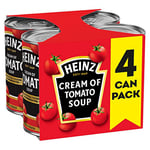 Heinz Cream of Tomato Soup, 400 g, 4 Count (Pack of 1)