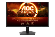 AOC Gaming 27G15N2 skärm - WLED - 27" - AMD Adaptive-Sync - Fast VA - 1ms,1ms - Full HD 1920x1080 vid 180Hz