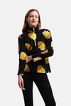 1/2 Zip 'Orla Kiely' Printed Fleece