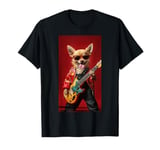 Chihuahua Dog lovers Rock music Cute pets Pet Fun T-Shirt