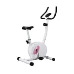 DDXY-Exercise Bikes Indoor Cycling Bike,4Kg Flywheel Belt Drive Stationary Bicycle Exercise Bikes with 8 Resistance Levels for Home Cardio Workout Bike Training,Pink