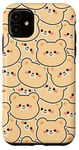 iPhone 11 Smiling Bear Heads Design Case