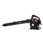 NAX POWER PRODUCTS Briggs & Stratton 950 V Leaf Blower Motor 25 cm3 0.75 kW Leaf Bag 40 L Licensed Product Petrol Leaf Vacuum Cleaner with Blow Function, Black