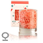 Peau D'ane - Bougie Bijou Pomme D'amour Bougie Parfumée Avec Bijou Bracelet