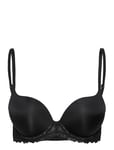 Super_Push_Up Claire Demi Lingerie Bras & Tops Push Up Bras Black Dorina