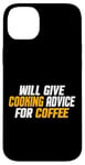 Coque pour iPhone 14 Plus Amusant, Chef Cook donnera des conseils de cuisine pour le café