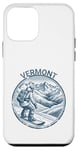 Coque pour iPhone 12 mini Vermont Snowboard Snowboarder