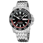 Festina Sport F20661-3 Diver Plongeant Montre 20ATM Day-Date, Saphir, Schwarz