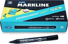 Linc Permanent Marker Linc Markline Mp100blk Svart Rund