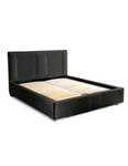 Lit coffre 180x200 coloris noir - Collection RITCHY