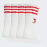 adidas Mid Cut Crew Socks 3 Pairs Unisex