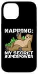 iPhone 14 Napping Superpower Power Nap Lazy Pajama Day Sleep Sloth Case