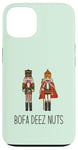 iPhone 13 BOFA DEEZ NUTS Funny Nutcracker Christmas Cracker Nutz Meme Case