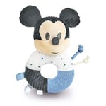 Clementoni- Mickey Disney Baby Anneau de hochet Doux-Jouet bébé-100% Lavable-Bébé 0-18 Mois, 17339, Bague, Moyen