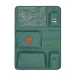 LÄSSIG Organisateur de voiture Organisateur de siège automobile Sac de siège arrière à suspendre pour voiture pliable/Car Wrap-to-Go dark green