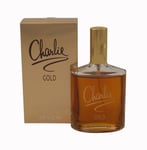 Revlon Charlie Gold 100ml Eau de Toilette Spray for Women - New EDT HER