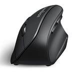 perixx Perimice-804 Souris Ergonomique Bluetooth pour Windows, Android Tablet et PC Noir