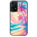 Coque noire pour Honor 200 LITE hawaii arc en ciel