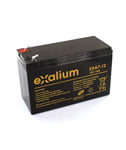 Batterie Plomb 12V 7Ah Exalium EXA7-12FR UL 94V-O