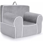 Fauteuil pour Enfant de 0 à 5 Ans, Canapé avec de Tissu en Velours Et Rembourré d'Éponges de Haute Qualité, Chaise pour Salle de Jeux, Chambre,