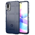 Hülle® Firmness and Flexibility Case Compatible for Xiaomi Poco M3 Pro 5G/Xiaomi Poco M3 Pro/Xiaomi Redmi Note 10 5G(Dark Blue)