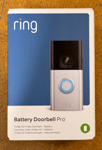 NEW RING DOORBELL PRO BATTERY 1536P HD VIDEO DOORBELL WIRELESS  MOTION DETECT