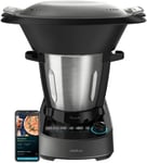 Cecotec Robot de cuisine multifonction Mambo 11090 1600 W 37 fonctions, APP, Balance et Pichet de 3,3 litres en acier inoxydable pour lave-vaisselle, Recette et accessoires