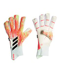 adidas Gants de Gardien de But Predator Pro Fs pour Homme, Blanc/Pop, 9