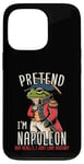 iPhone 13 Pro Napoleon Bonaparte Frog French History Case