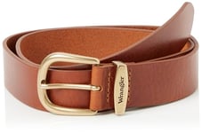 Wrangler Men's Easy Belt, Cognac, 90