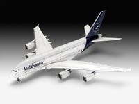 Revell 03872, Montert På Forhånd, 1:144, Airbus A380-800 Lufthansa "New Livery", Alle Kjønn, 163 Stykker, 13 År