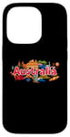 iPhone 14 Pro Australia Down Under Culture Australian Flag Map Gift Case