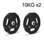 Barbell Plates Steel 2 Pieces Of 2.5KG/5KG/10KG/15KG/20KG/25KG A Pair Olympic Weights 51mm/2inch Center Weight Plates For Gym Home Fitness Lifting Exercise Work Out Man and Woman