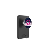 Commande audio LED clignotante - Rose - Casque - Boîte de nuit PopSockets PopWallet pour MagSafe