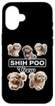 Coque pour iPhone 16 L'équipage de Shih Poo