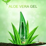 99% PURE Aloe Vera Gel DAY Skin Care Face Cream Hyaluronic Acid Anti Acne-300ml