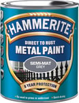 Hammerite Hammerite lakk - Semi-Mat Grå 750 ml - Anti-rust maling/Meta