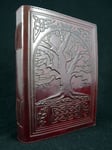 A5 Druid OAK TREE Handmade Leather Journal Diary Book-of-Shadows - Tree of Life