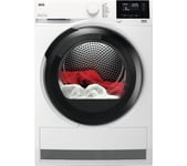 AEG 7000 SensiDry TR718A4B 8 kg Heat Pump Tumble Dryer - White, White