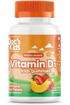 Doctor's Best - Vitamin D3 Kid's Gummies, Fruit Flavours - 60 gummies