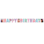 Amscan 9915477 - Barbie Sweet Life Happy Birthday Letter Banner Party Decoration - 1.8m