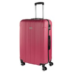 ITACA - Valise Moyenne, Valises Rigides, Valise Rigide, Valise Semaine pour Tout Voyage, Valise Soute de Luxe 771160, Fraise